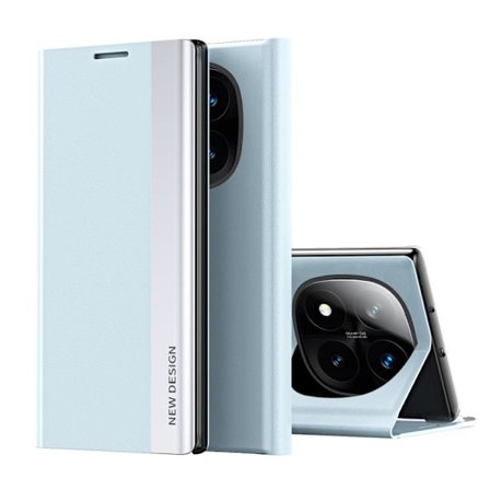 Xiaomi Redmi Note 14 Pro+ 5G - Sidoelektroplaterat Adsorptionsläderfodral