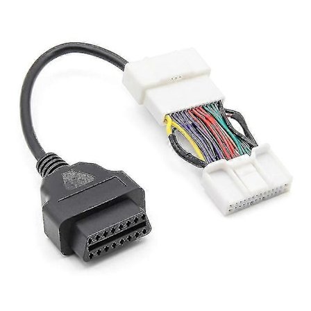 For Tesla Model 3 Y Obd Til Obd2 Kontakt Adapter 16pin Bilscanner Verktøykabel