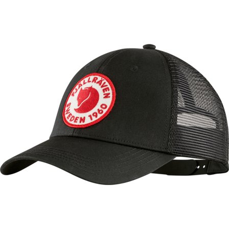Fjällräven 1960 Logo Långtradarkeps L/XL - Lapset - Black - Lippikset, Hattuut ja pipot