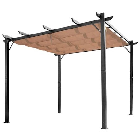 Rootz Pergola - Pergola Gazebo - Have Pergola - Grå+brun