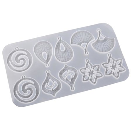 71 kpl Hartsi Korumuotit Korvakoru Hartsimuoteilla Koruihin K