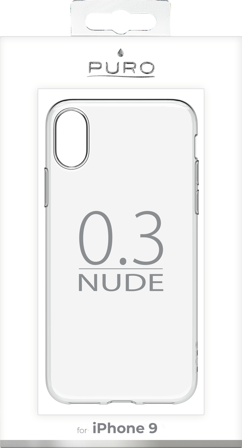 PURO Ultra-Slim "0.3 Nude" - baksidedeksel for mobiltelefon
