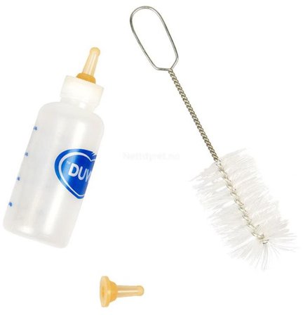 Tåteflaske med Børste til Hund/Katt - 115ml