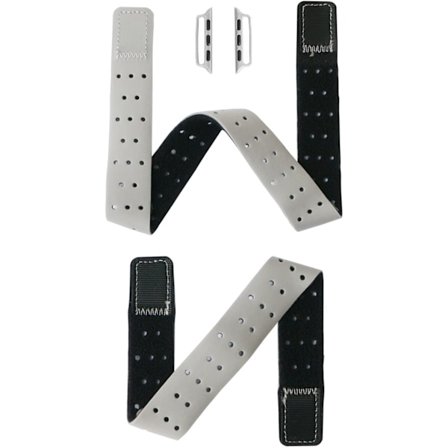 2025 Uusin Malli Pehmeä, Hengittävä, Elastinen Sport Loop -ranneke/Nilkkaremmi ja Ranneke Apple Watch Silver 44/45/49mm:lle