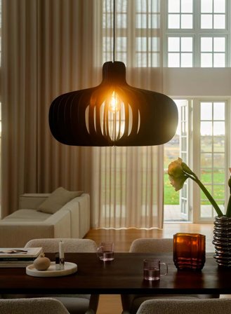 Hazo taklampe Ø65 - sort