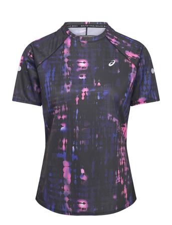 Road Lite-Show Ss Top Sport Women Sport Clothing Sports Tops & T-shirts Sport T-shirts Black Asics