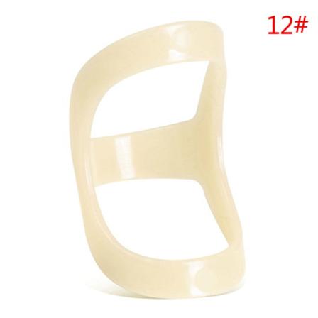 1 ST Mallet Finger Splint Brace Protector Fingeruträtning A 12