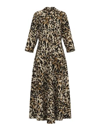 Yassavanna Long Shirt Dress S. Black YAS