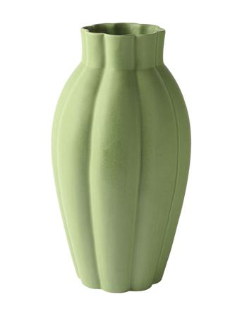 Birgit Large Vase Home Decoration Vases Grøn PotteryJo
