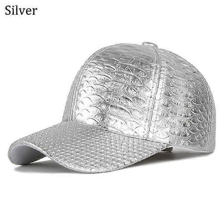 Muodikas miesten ja naisten baseball-lippis krokotiilikuvioinen baseball-lippis säädettävä lippalakki urheilulippis baseball-lippis