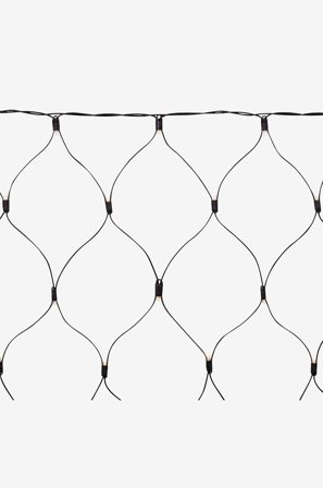 Markslöjd - CHRISSLINE Nät Original Extra 2x1.7m - Svart - Ljusslingor - Från Homeroom