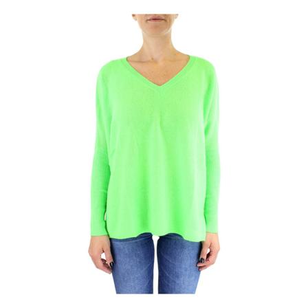 Absolut Cashmere, V-neck Knitwear Groen, Dames, Maat:S
