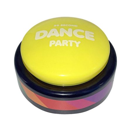 Nyhet Gag Gaver Prank Toy Dance Party Button
