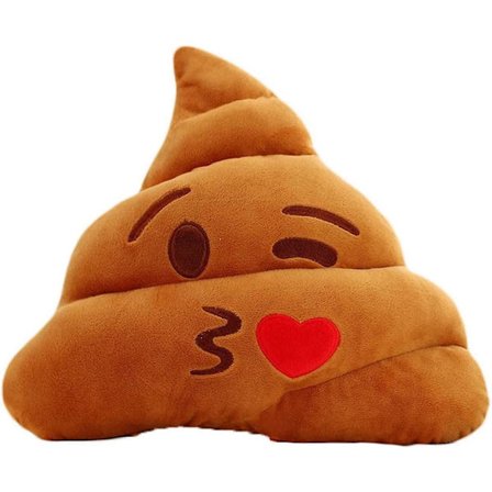 Aoopoo Ny Rolig Poop Kudde Kudde Poop 35 X 35 Cm Emoji Plysch Kudde Leksak Kudde Poop Dockform Kudde Nyhet Present Soffa Kudde Sovrumskudde