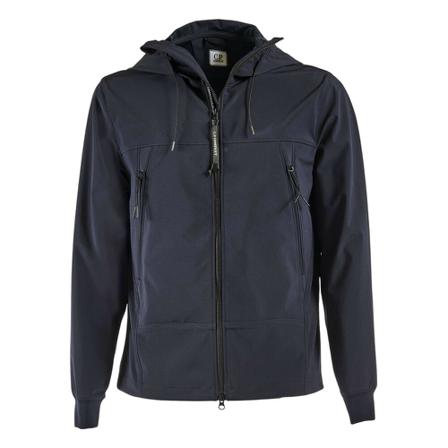 C.p. Company, Hooded Jacket Niebieski, Mężczyzna, Rozmiar: L