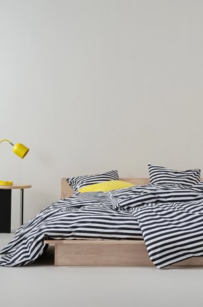 Jotex - Dynetrekk Svart/hvit - KAYO - Kjøp Sengesett hos Jotex