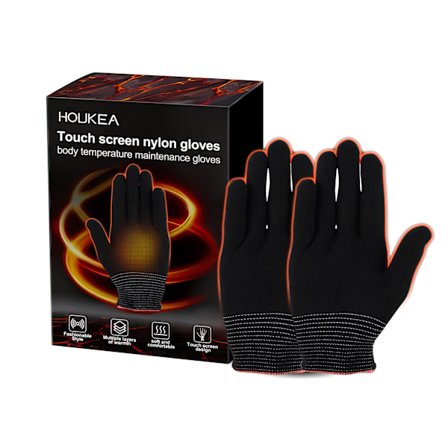 2025 Siste Modell Nylonghansker, Vinter Utendørs Sport Ski Kald Håndpleie Massasje Varme Varme Hansker