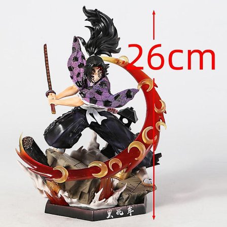 Demon Slayer Kokushibou Tsugikuni Michikatsu Fremragende Figur Anime Model Statue Legetøj Samlerobjekter Gave