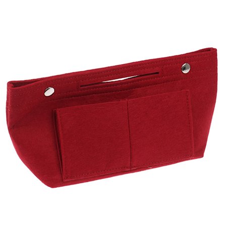 Kvinners håndveske Organizer Bag Veske Sette inn Bag Filt Multi Pock