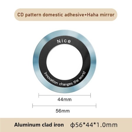 För Magsafe Magnetic Plate Ring Universal Metal Sticker Support