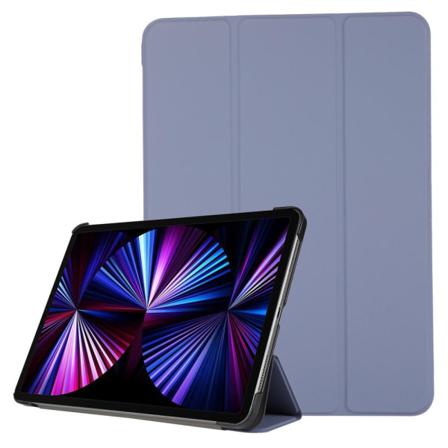 Ipad Pro 11 (2018/2020/2021) - Tri-fold Läder Fodral - Lila Lila