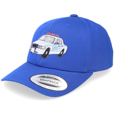 Kiddo Cap - Azul adjustable Gorra - Kids Ny Police Car Royal Blue Adjustable @ Hatstore