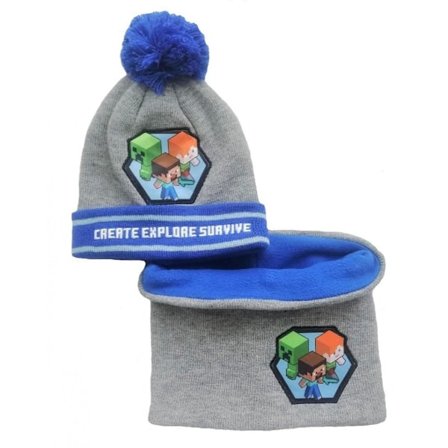 Minecraft Mössa Halsvärmare