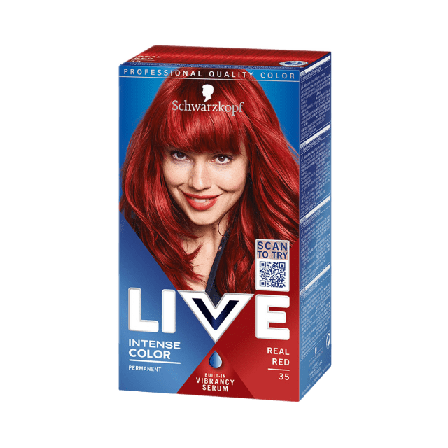 Schwarzkopf Live Hårfärg Intense Color Dam Röd ONESIZE