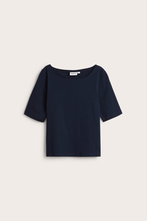 Kappahl | Topp med båthals | Mørkeblå