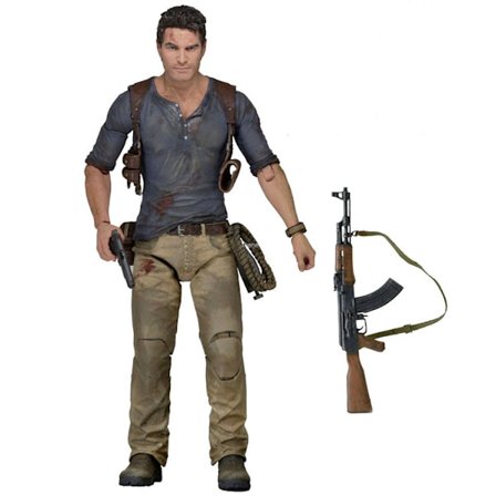 Uncharted Nathans Drakes Anime Figur Legetøj Samlerobjekt Model Statue Legetøj PVC Figurer Skrivebords Ornamenter Fans Samlerobjekt Model