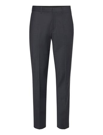 Refined Wool Blend Slim Trouser Bottoms Trousers Casual Navy Calvin Klein