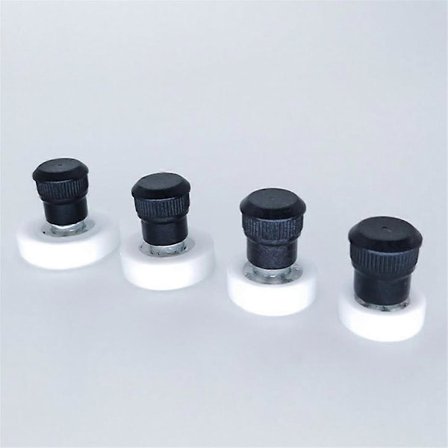 4 st Keramisk Lera Drejskiva, Keramik Trimmer Spinner Metall Roterande Skiva Hjul Synkron Roterande Keramik Reparationsverktyg