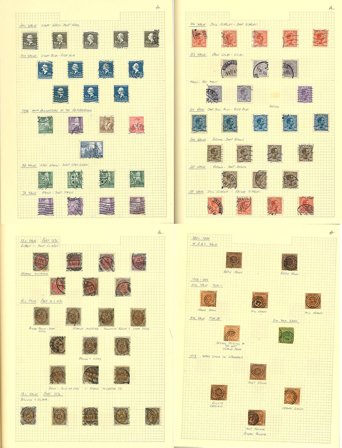 Danmark - Samling 1851-1936 i Stanley Gibbons album