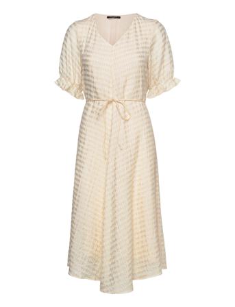 Bettany Anila Dress Knælang Kjole Creme Bruuns Bazaar