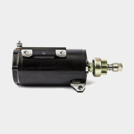 Sierra Startmotor för Marinmotorer i Svart Metall - Pålitlig Reservdel för Båtmotorer med Hög Kvalitet och Hållbarhet