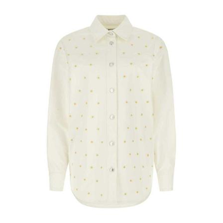 Msgm Shirts Hvid, Dame Skjorter
