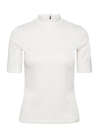 Darisella Tops T-shirts & Tops Short-sleeved White HUGO