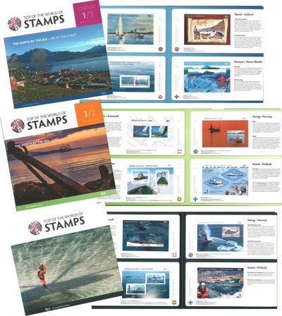 Nordiske lande - 3 mapper