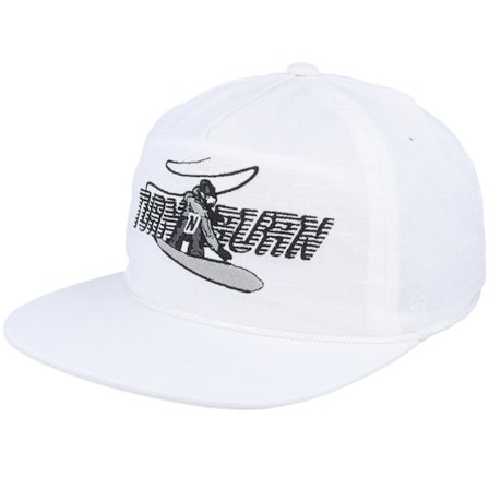 Coal - White snapback Czapka Z Daszkiem - The Field White Strapback @ Hatstore