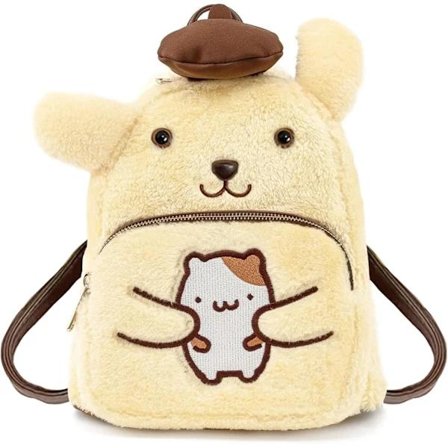 Kawaii Rygsæk Sød Plys Taske, Anime Rygsæk Tegneserie Tasker, Plys Rygsæk Mini Rygsække til Piger Børn