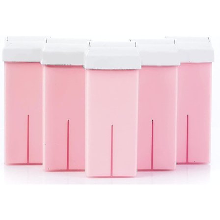 Venalisa Roll On Vokskassett - Hårfjerning | Vokskassett | Voksrull | Depileringsvoks | Pakke med 6 påfyll x 100 ml | Vokskassettrulle for ben