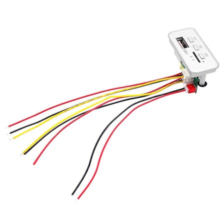 Bluetooth 5.0 -vahvistin V5.0 -musiikkisoitin - DIY -langaton -minikokoinen MP3-soitinmoduuli - 12 V:n auton FM-radiomoduuli