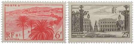 Frankrig 1947 - YT 777-778 - Postfrisk