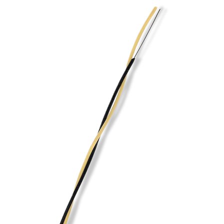 Nexans ENUBB Telekabel 2 x 0,5 mm, svart/gul 600 m, bobin, Stikkontakter & kabler