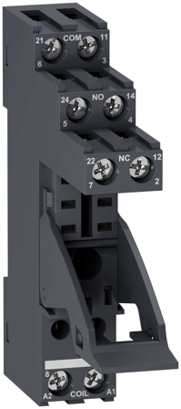 Schneider Electric RGZE1S48M Sockel för relä RXG, Elfördelning & strömförsörjning