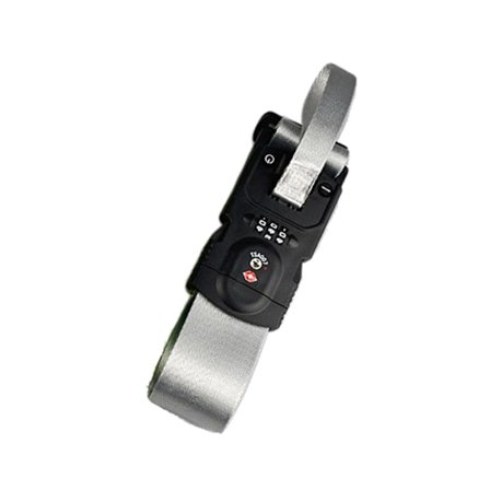 TSA-lås kuffertrem med 40kg digital vægt, auto hold, tara nulstilling og lavt batteriindikator Gray