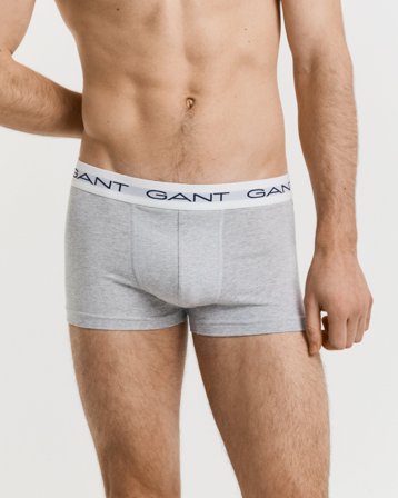 GANT Herren 3er-Pack Boxershorts (S) Hellgrau