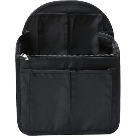 Rygsæk Organizer Indsats Polstret Hængende Rejserygsæk Taske og Tote Indsats Lomme, (Lille)