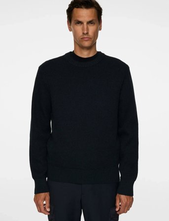 J. Lindeberg Oliver Structure Sweater - Navy - L