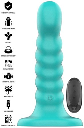 Buffy Vibrator Spiral 10 Vibrations Remote Control - Woome.pl